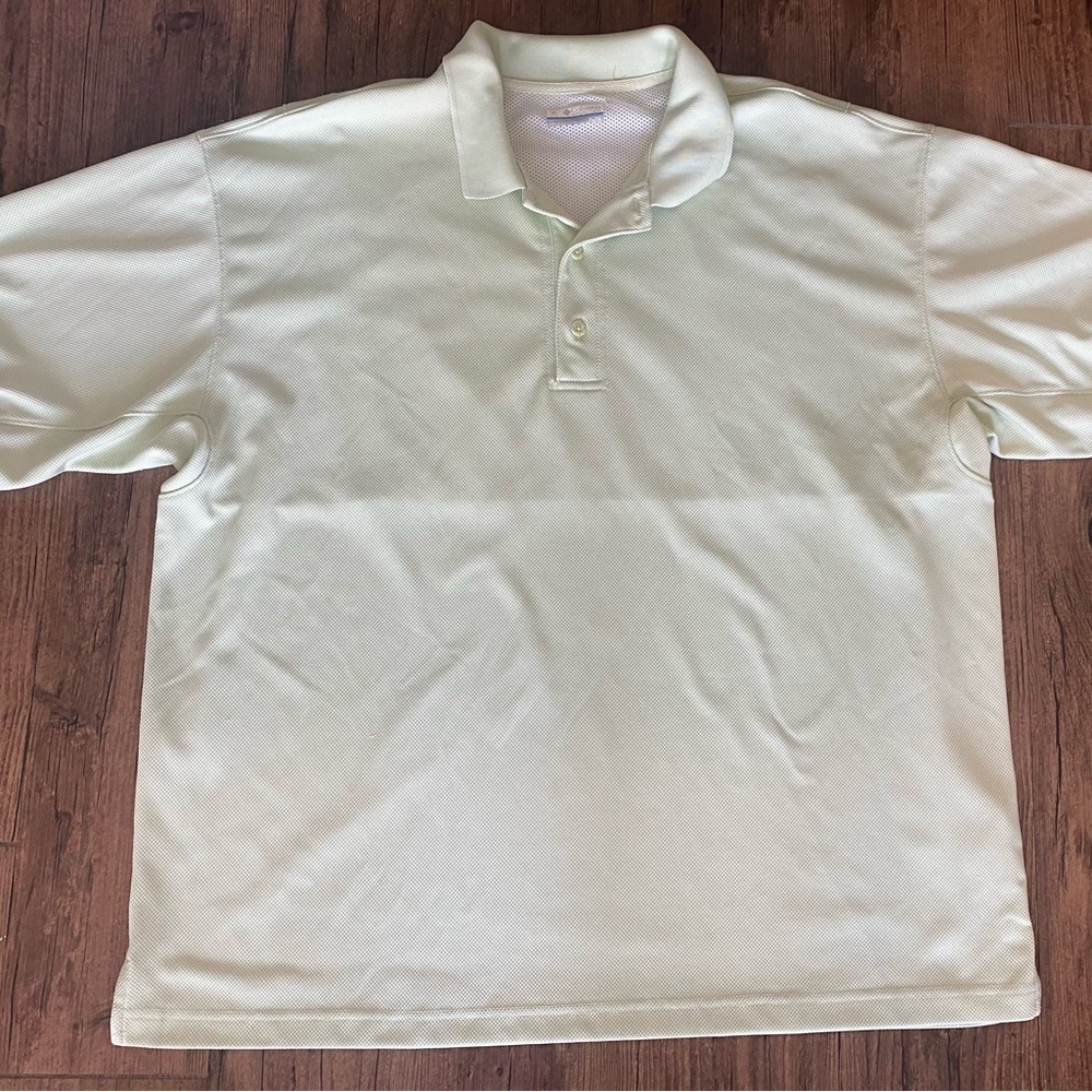 Columbia Men's green Polo Shirt XL